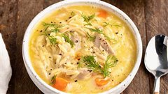 Κοτόσουπα με ρύζι