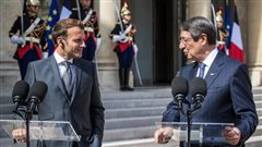 Ο Μακρόν καταγγέλλει την παραβίαση Ελληνικής και Κυπριακής κυριαρχίας από την Τουρκία