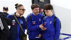 Η Εθνική Ελλάδος στη Βουδαπέστη για το φιλικό με την Ουγγαρία