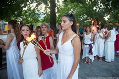 Σύναξη δωδεκαθεϊστών στο Λιτόχωρο - Φωτο