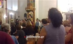 Καλαμαριά - Παρουσία του Δημάρχου ο Πανηγυρικός Εσπερινός στον Αγ. Παύλο