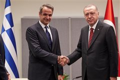 Συνάντηση Μητσοτάκη - Ερντογάν