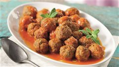 Μοσχαρίσια κεφτεδάκια με σάλτσα ντομάτας