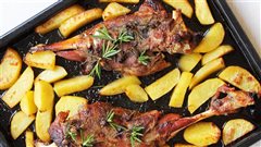 Αρνί με πατάτες στο φούρνο
