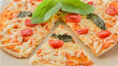 Πίτσα με αραβική πίτα